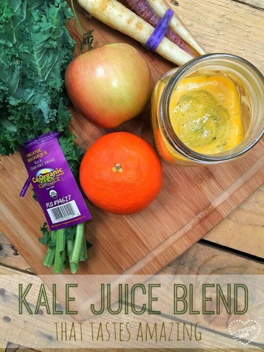 How to Make Kale Juice with Fresh Fruit Kale Apple Juice