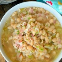 pressure cooker bean soup