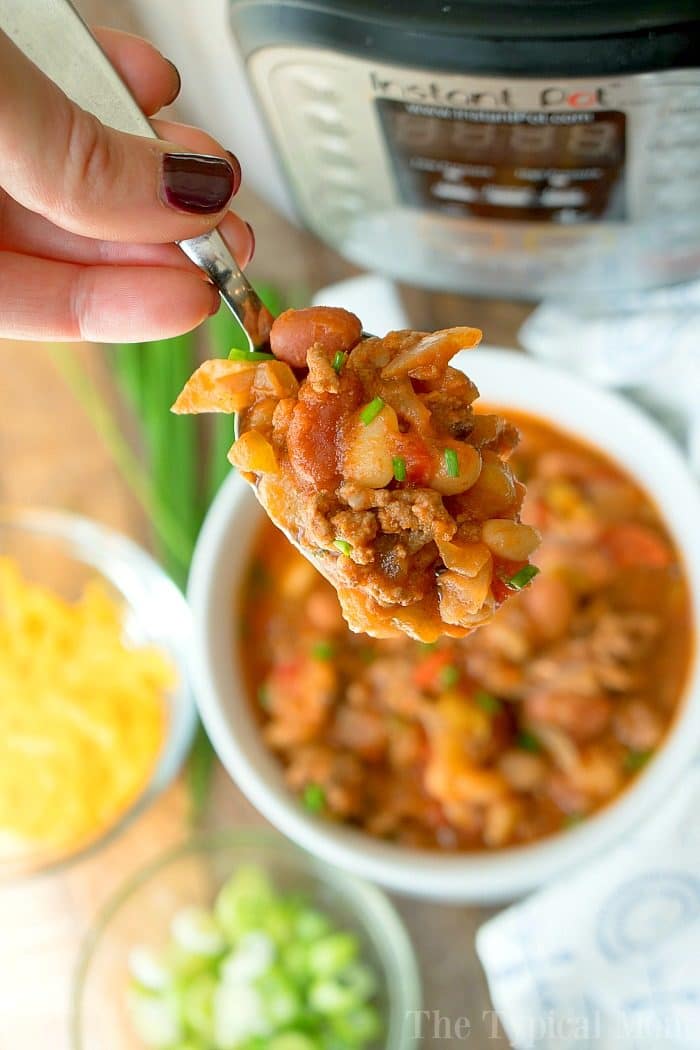 Instant pot chili discount with pre soaked beans