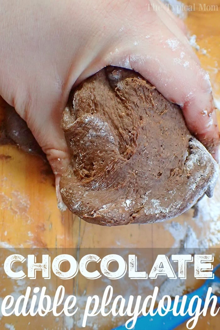 Chocolate Brown Playdough, Scented Long-Lasting Kid-Safe