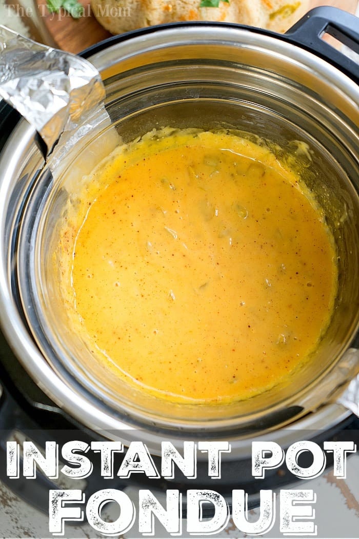 Instant pot cheese outlet fondue