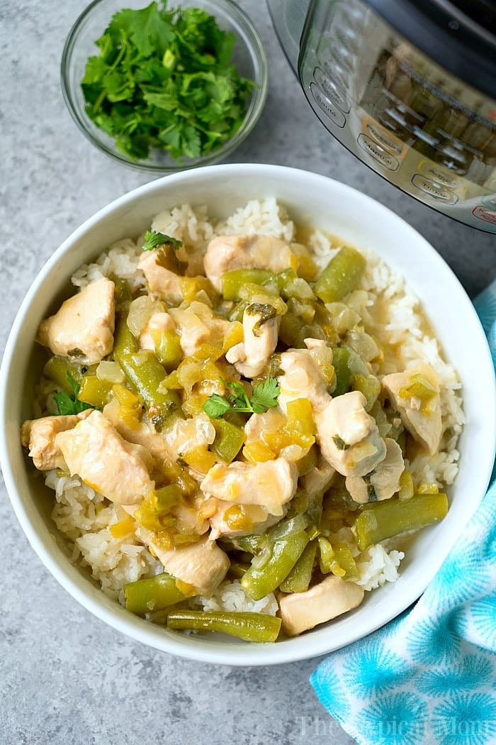 Pressure Cooker Coconut Chicken