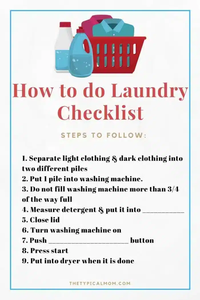 How To Do Laundry Printable | lupon.gov.ph