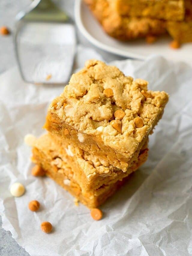 Peanut Butter Brownies with Box Mix · The Typical Mom