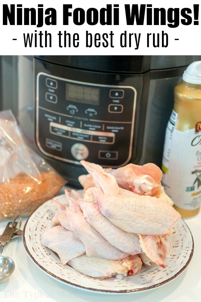 Dry Rub Air Fryer Wings Recipe Ninja Air Fryer Wings Recipe