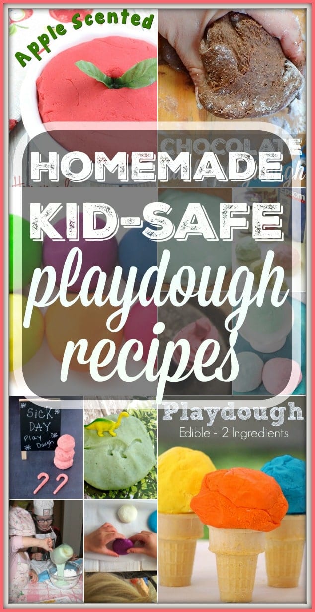 Homemade Playdough Recipe (Taste safe and toddler friendly!)