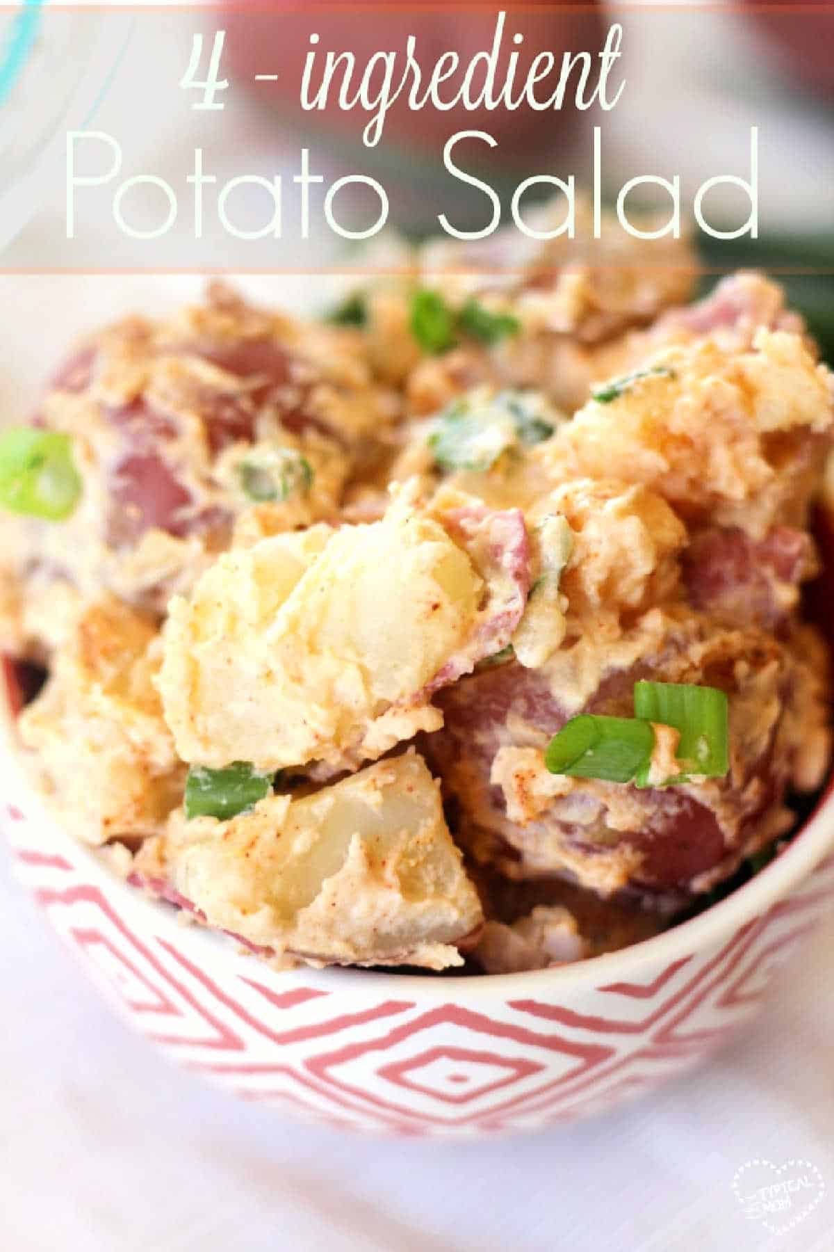 Simple Potato Salad (No Mayo) - The Typical Mom