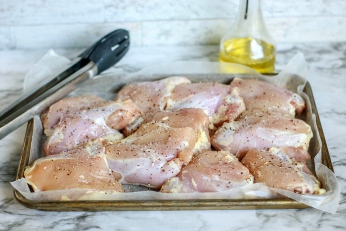 how to cook chicken thighs