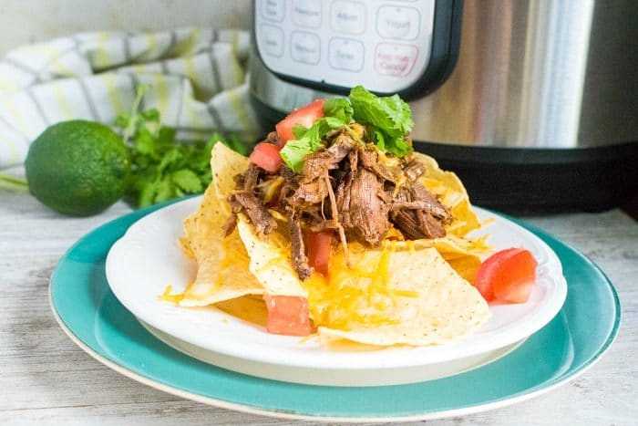 instant pot shredded beef