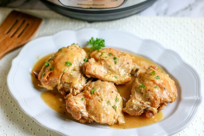 pressure cooker boneless chicken thighs