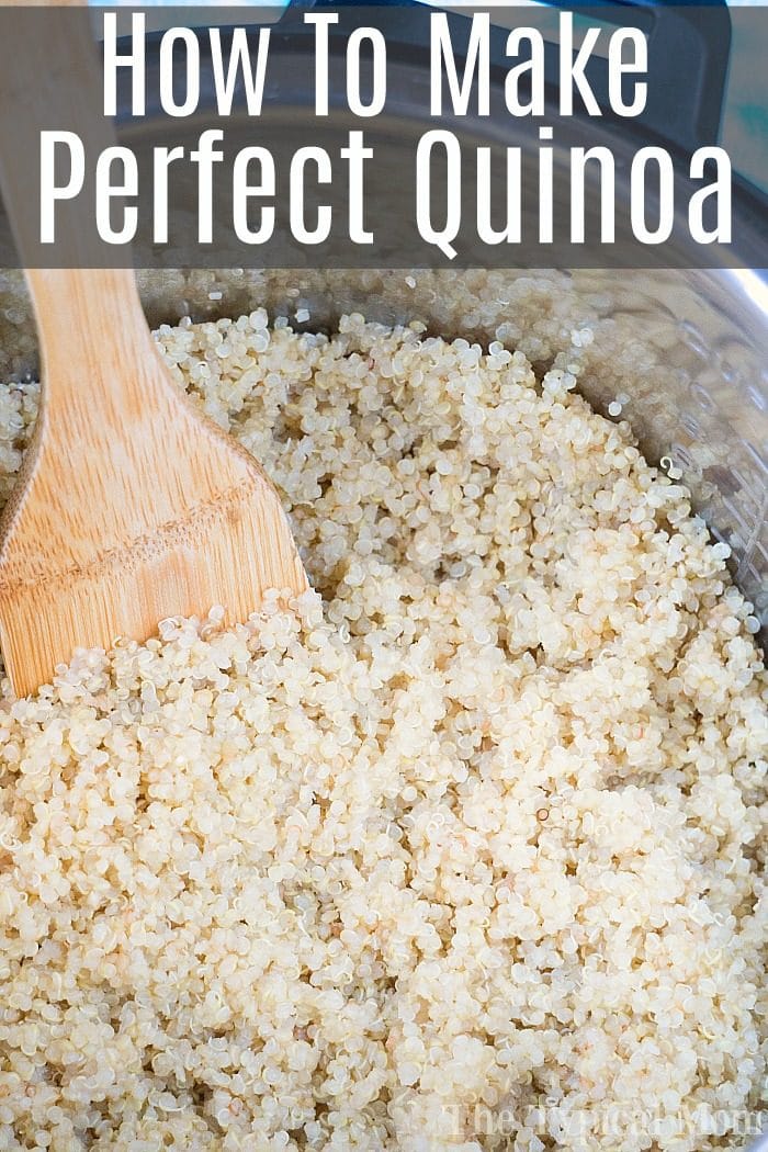 Perfect Instant Pot Quinoa - Foolproof Easy Recipe!