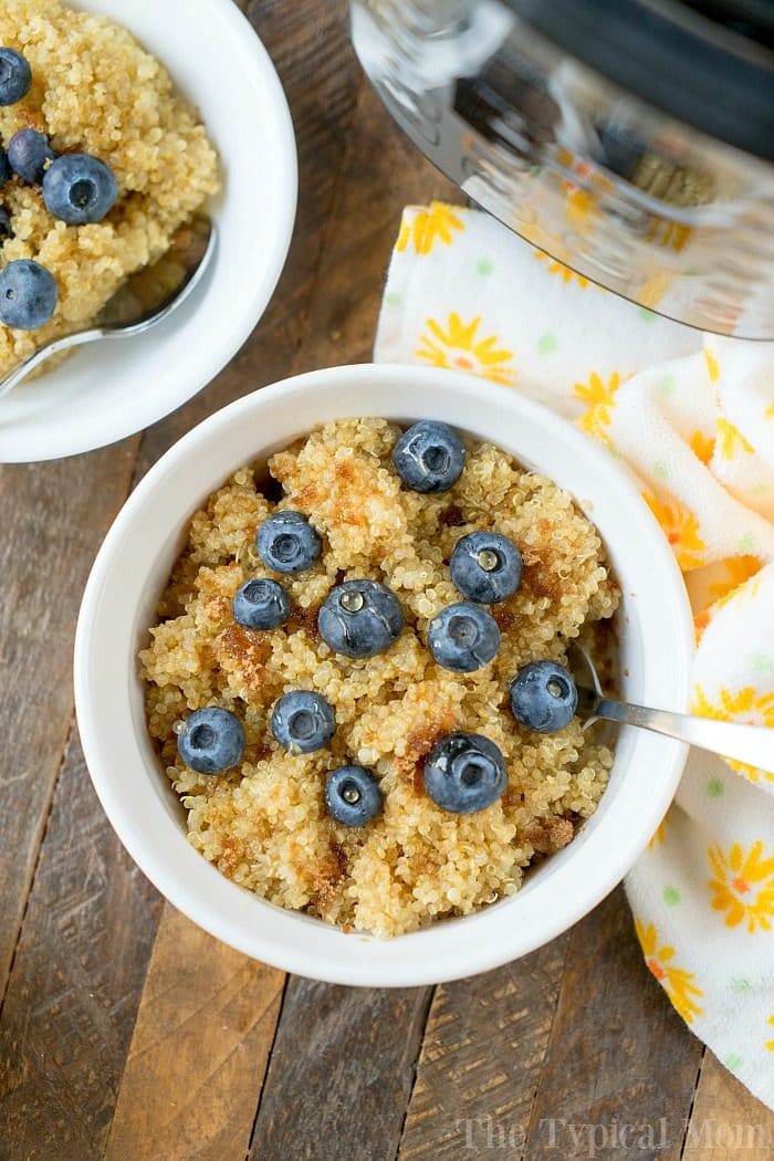 Breakfast Quinoa Express Pressure Cooker Recipe