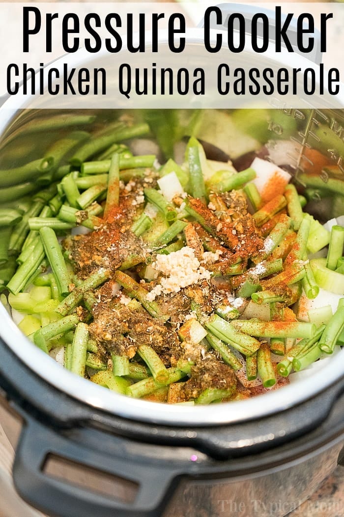 Ninja Foodi Instant Pot Chicken and Quinoa Casserole