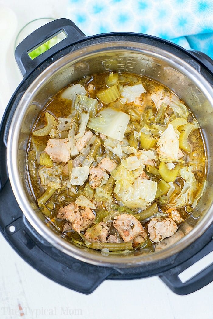 Chicken and best sale cabbage instant pot