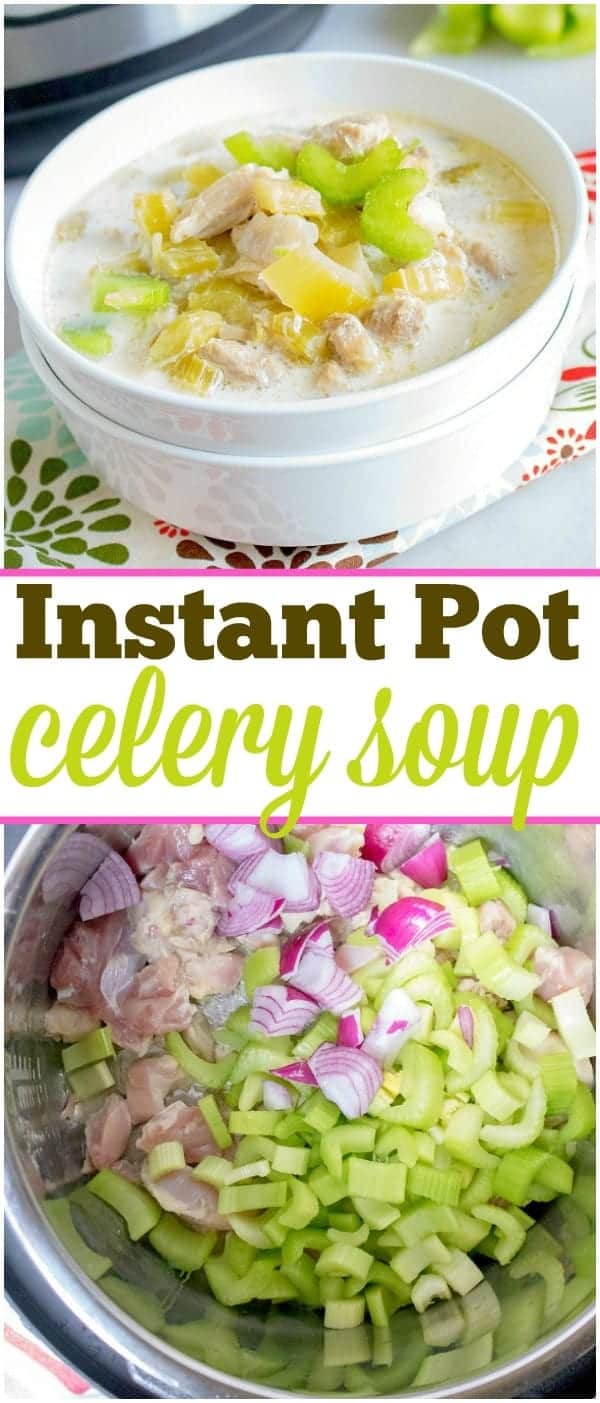 Instant Pot Cream of Celery Soup Ninja Foodi Celery Soup