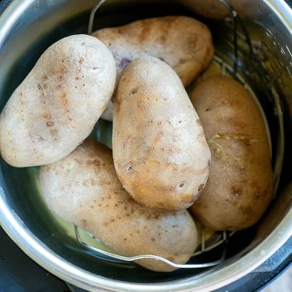 Pressure Cooker Baked Potatoes