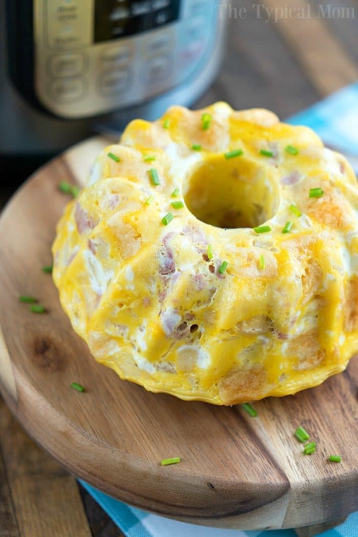 Pressure Cooker Breakfast Bundt Cake Instant Pot Ninja Foodi