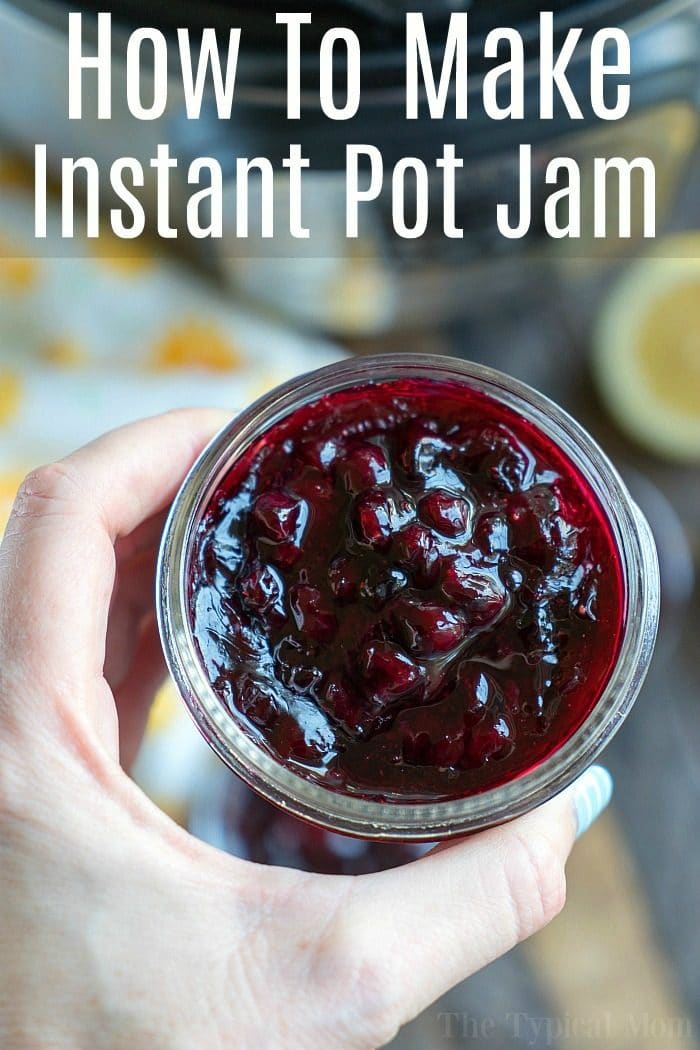 15 Min. Pressure Cooker Jam Instant Pot Jam Ninja Foodi Jam