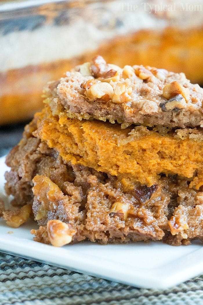 Pumpkin Dump Cake - Mama Loves Food