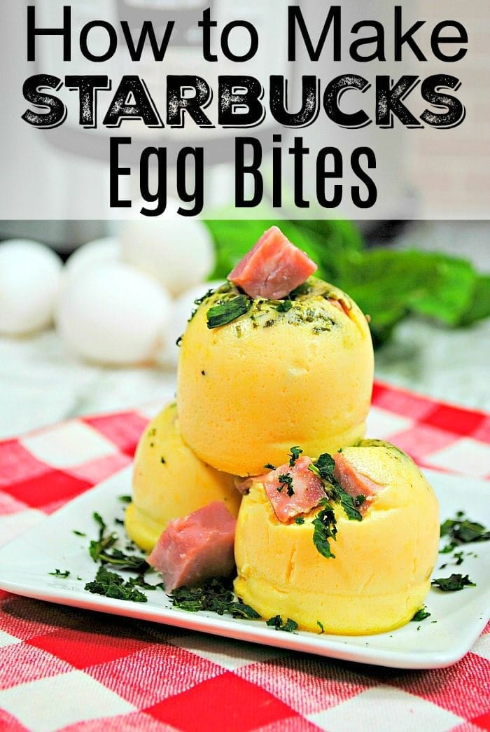 Instant Pot Egg Bites (Starbucks Copycat)