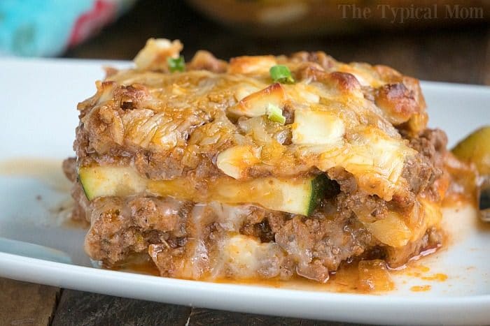 easy zucchini lasagna