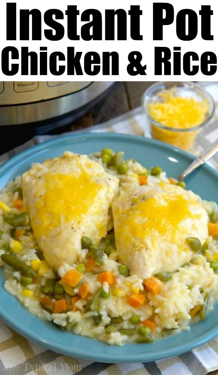 Instant Pot Chicken and Rice - I Heart Naptime