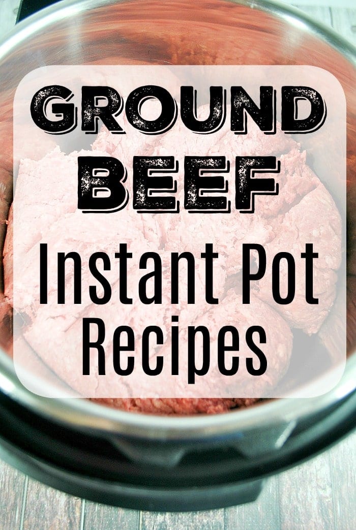 instant pot ground beef recipes