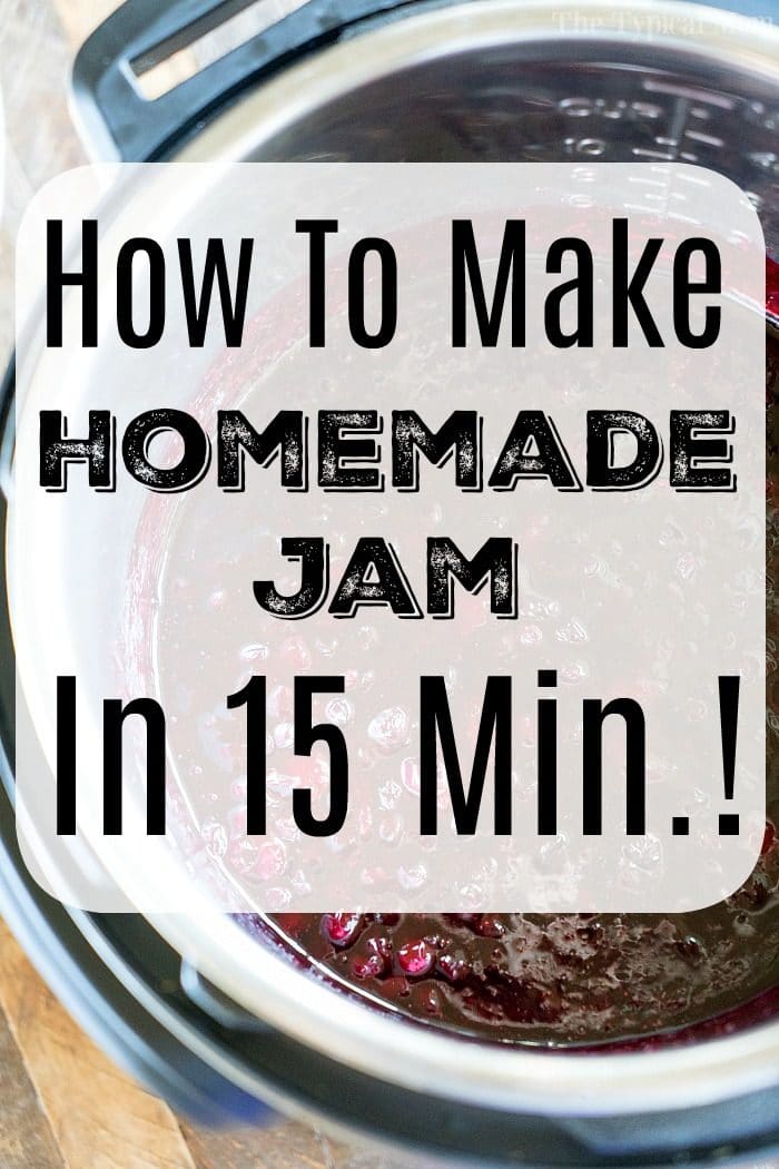 15 Min. Pressure Cooker Jam Instant Pot Jam Ninja Foodi Jam