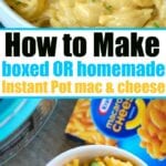 instant pot mac and cheese