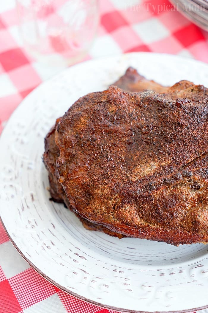 Smoked Pork Steaks Dry Rub Smoked Pork Steaks Traeger