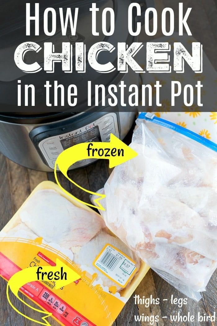 Cubed chicken instant online pot