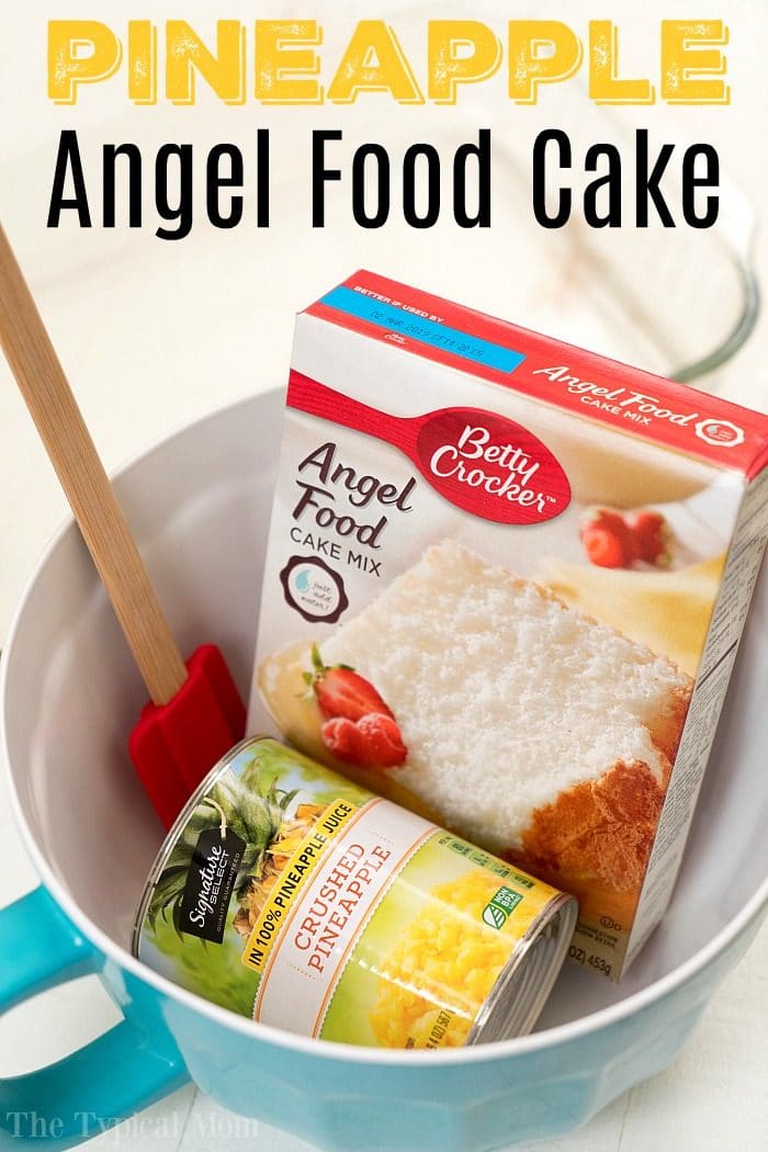 how many calories in angel food cake with pineapple