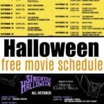 Discover the Halloween television show schedule with all the spooky dates and times for Freeform's 31 Nights of Halloween event.