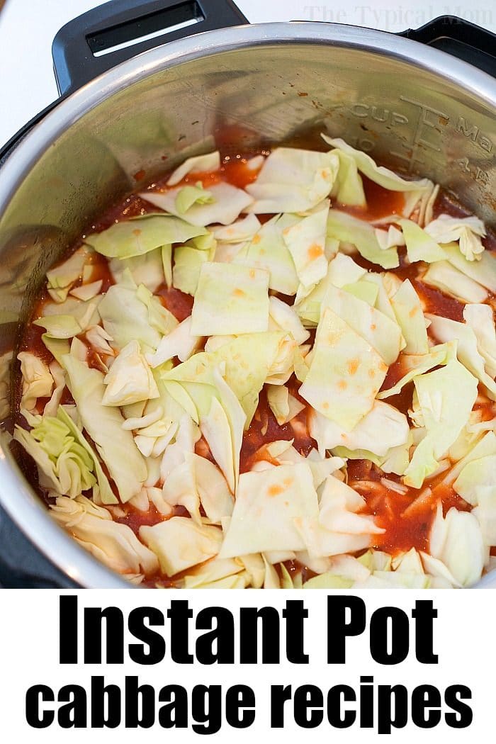 Instant Pot Pressure Cooker Cabbage Soup - Ninja Foodi Cabbage Soup