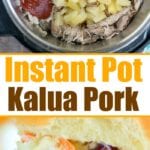 Prepare Instant Pot Hawaiian pulled pork with a tangy sauce and pineapple, then create a delicious sandwich topped with crisp slaw and juicy mango slices.