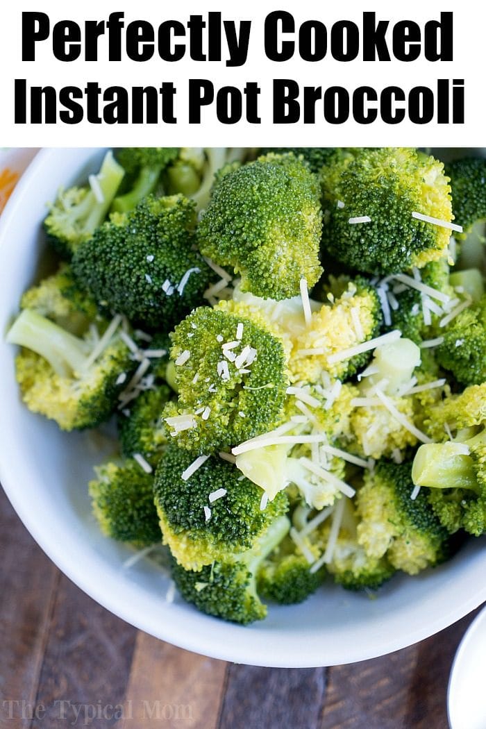 Instant Pot Steamed Broccoli and Cauliflower