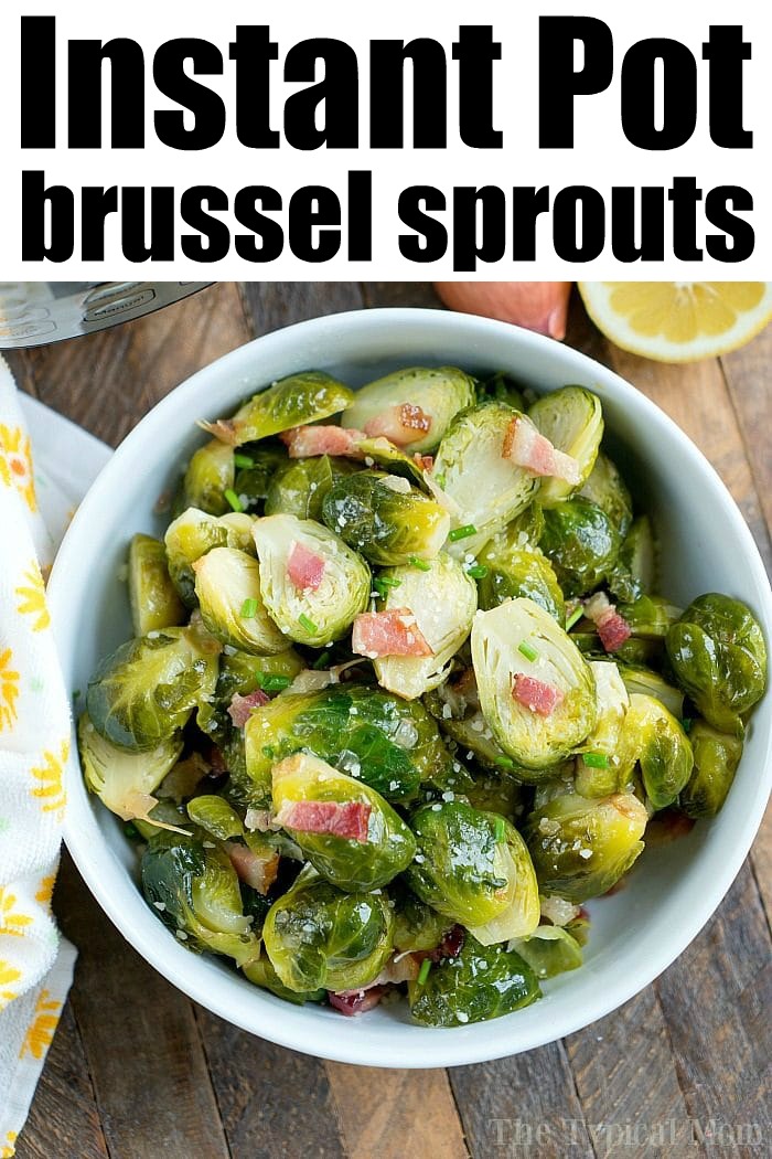 Air Fryer Brussels Sprouts (Instant pot air fryer lid)