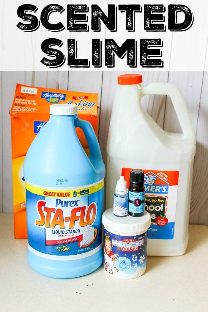 How To Make Scented Slime - Little Bins for Little Hands