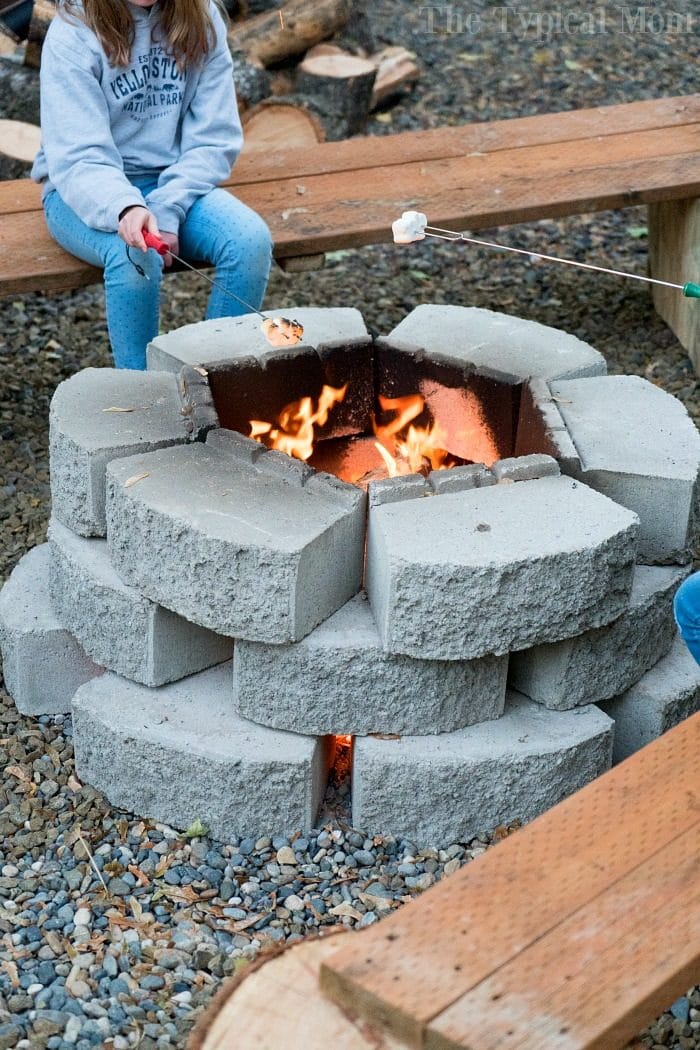 Cheap Fire Pit Ideas The Typical Mom