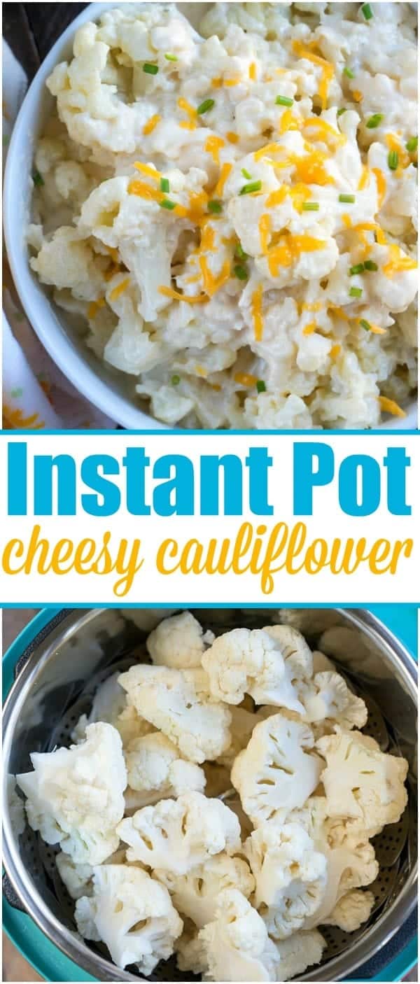 Instant pot cheesy discount cauliflower