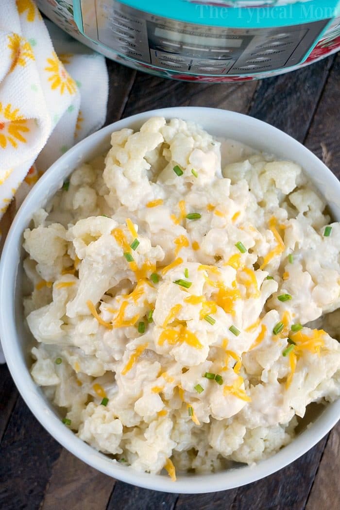 Instant pot cauliflower online and cheese