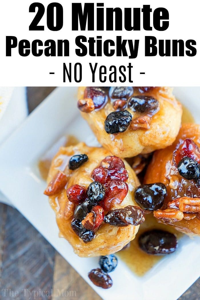 Semi Homemade Sticky Buns & Easy Clean Up! - This Mama Loves