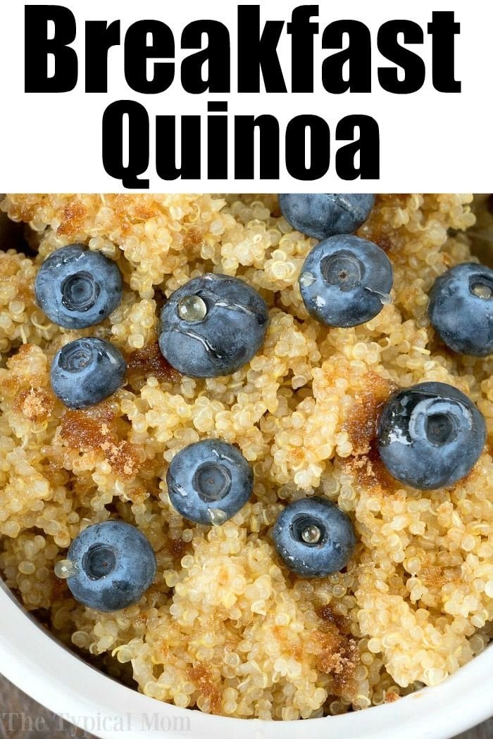 Breakfast Quinoa Express Pressure Cooker Recipe