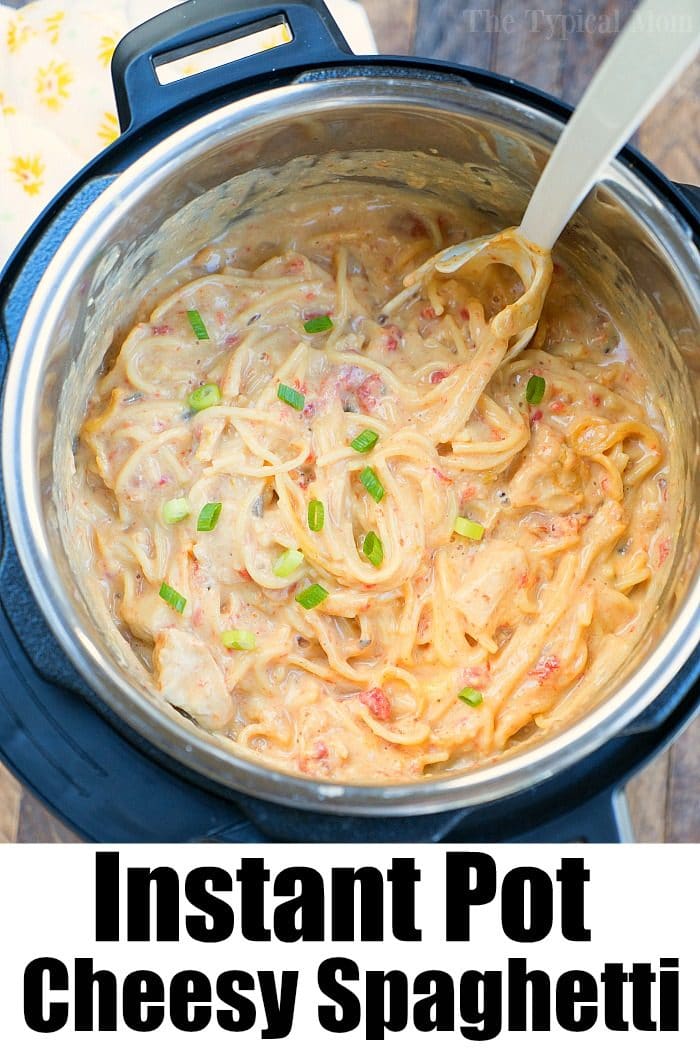 Instant pot cheesy online spaghetti