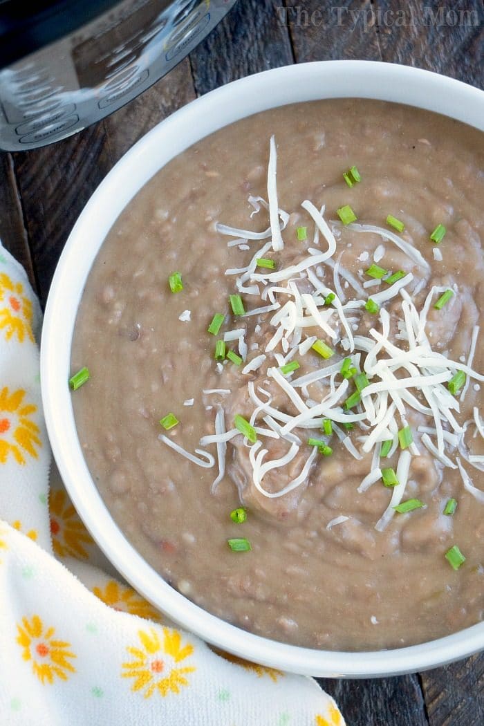 Frijoles Refritos de Olla a Presión