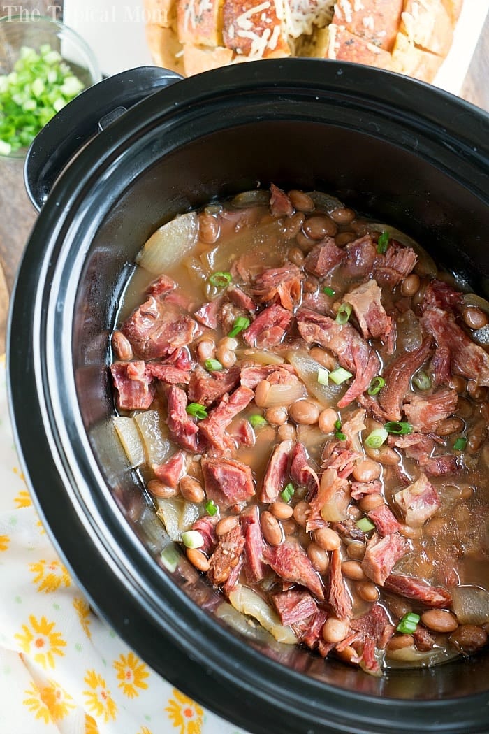 Slow Cooker Ham and - Ham Hock and Beans Recipe