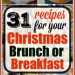 christmas breakfast menu