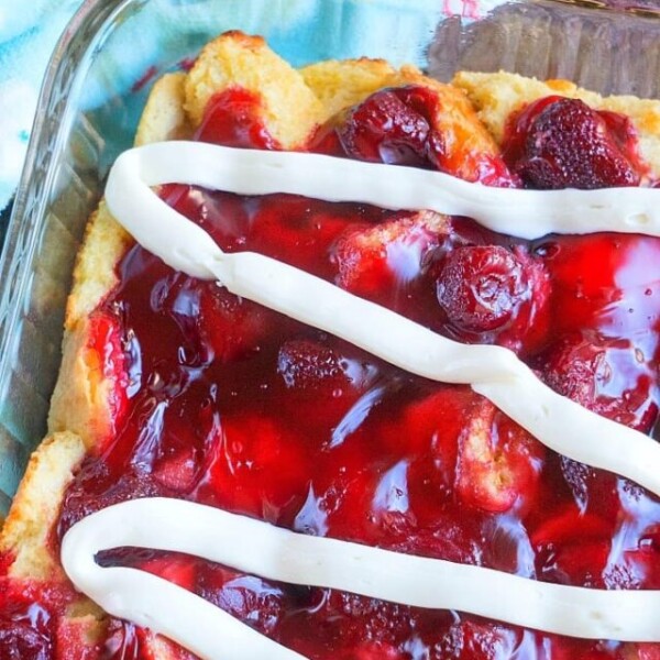 Strawberry Bread Pudding 2