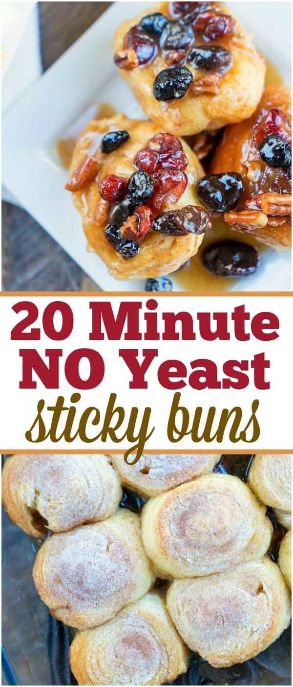 Easy Upside Down Pecan Sticky Buns Crescent Rolls Sticky Buns