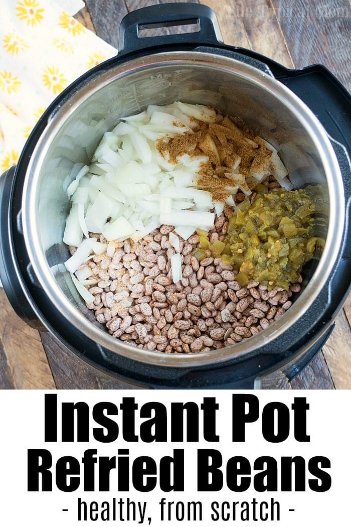 Homemade Pressure Cooker Refried Beans Ninja Foodi Refried Beans